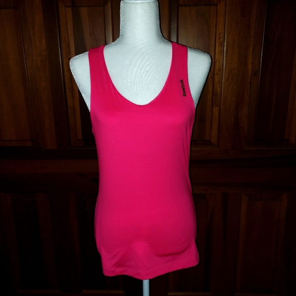 Reebok Tops - Workout Ready Reebok Misses sz M Hot Pink shirt Tank Top
